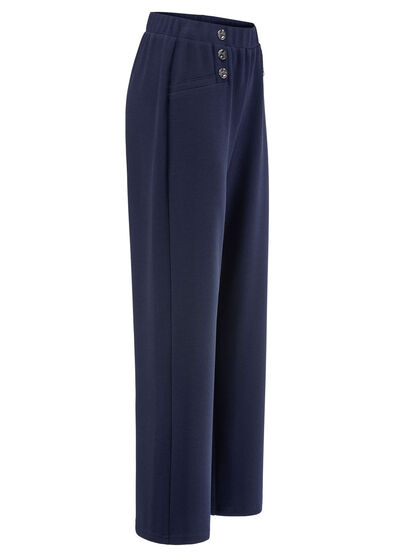 Hose mit dekorativen Zierknöpfen 