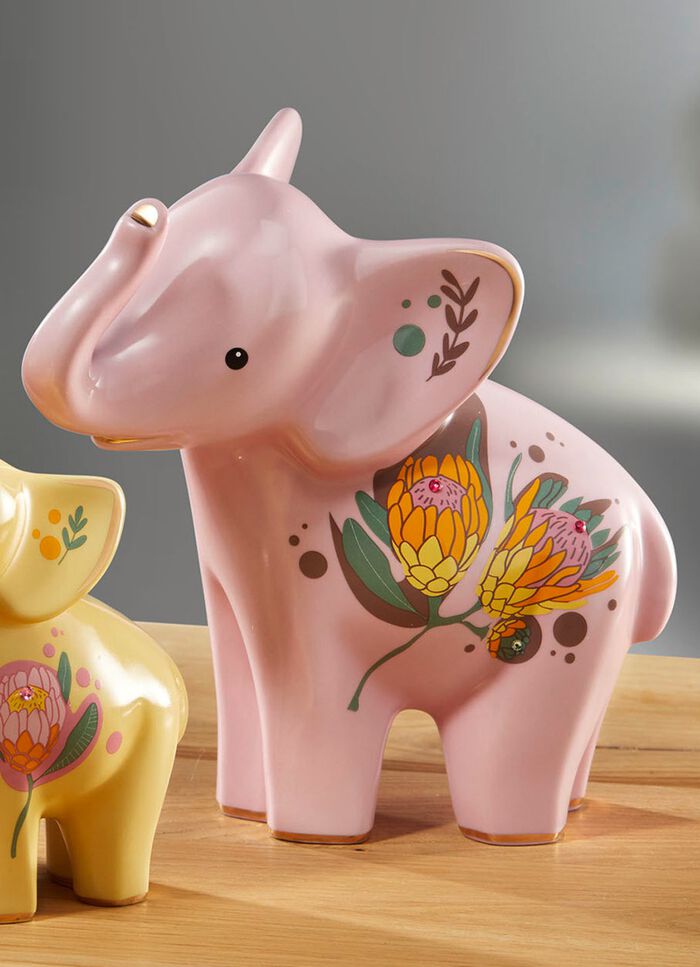 Handgefertigte Goebel Porzellan-Elefanten 