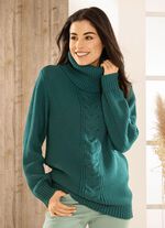 Pullover in Reiskornstrick 