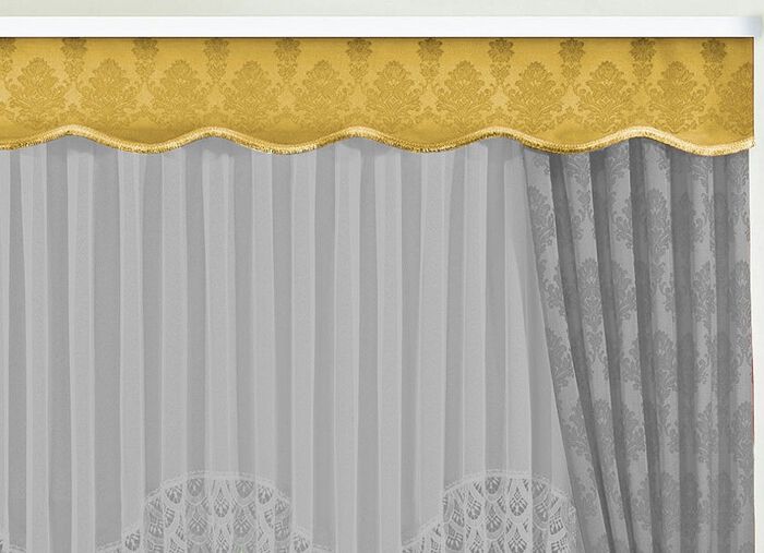 Apart gebogte Schabracke 