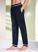 Hose mit Ripp-Bündchen MARINE