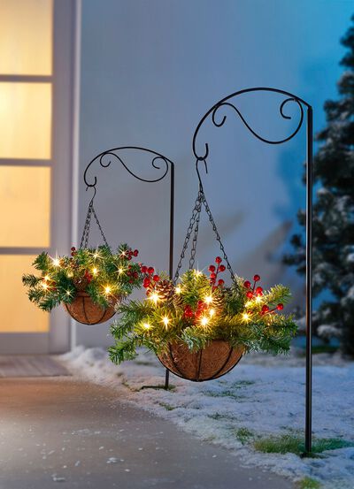 Blumenkorb Winterzauber 