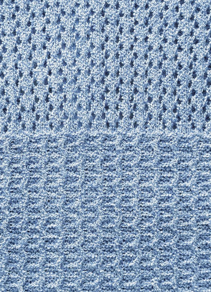 Strickjacke mit aufwendigem Mustermix 