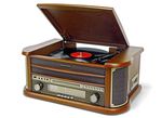 Nostalgie-Stereoanlage mit MP3-Direktaufnahmefunktion BRAUN