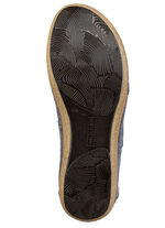 Waldl&auml;ufer, bequeme Damen-Sandalen, Weite H, mit herausnehmbarem Fu&szlig;bett JEANS