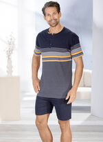 Shorty mit Knopfleiste 