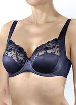 Felina B&uuml;gel-BH mit Stickereispitze MARINE