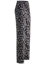 Hose in bequemer Weite SCHWARZ-WEISS