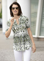 Shirt-Tunika mit Bordüren-Druck 