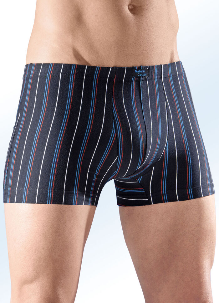 Sechserpack Pants mit Streifendessin 