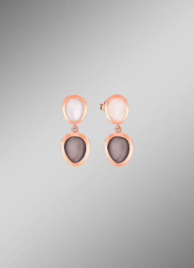 Sch&ouml;ne Ohrstecker mit echt Mondstein 