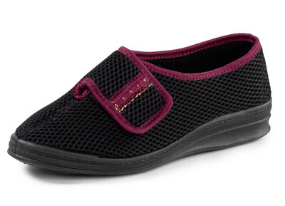 Klettschuh mit hübscher Bordüre 