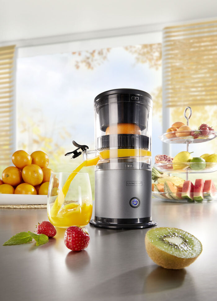 Akku-Entsafter Livington "JuiceBoost" 