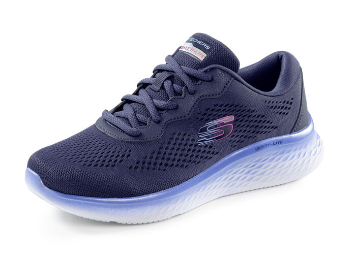 SKECHERS, sportliche Damen-Sneaker, aus Meshmaterial DUNKELBLAU