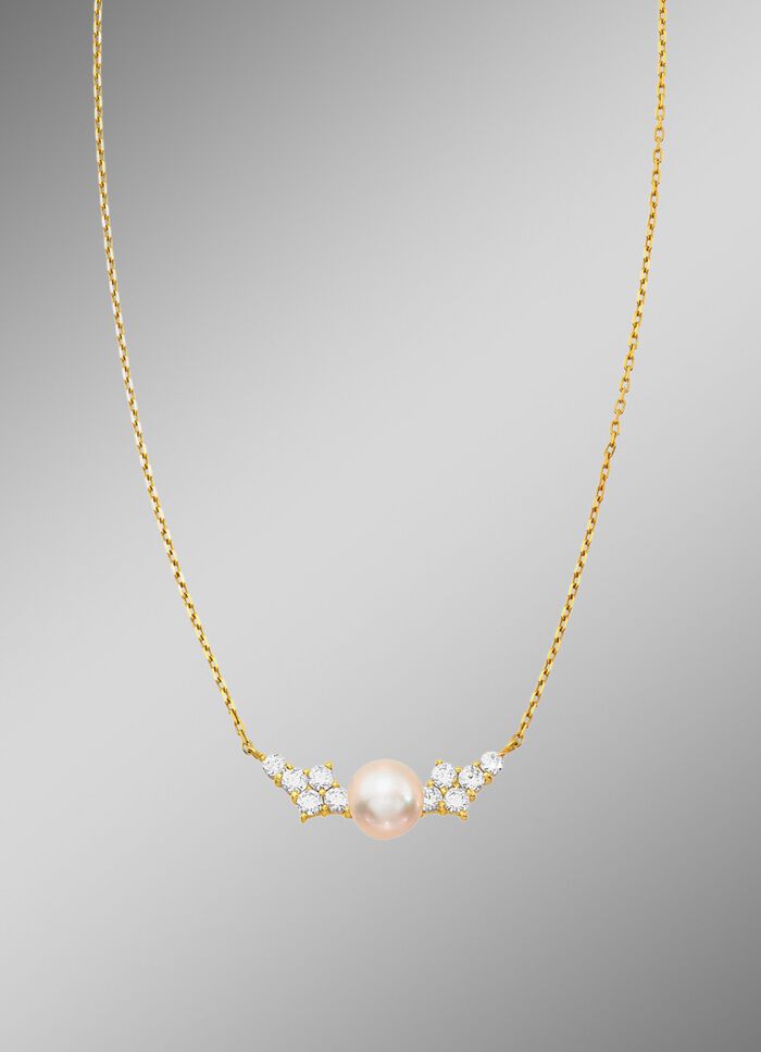 Halskette mit S&uuml;&szlig;wasser-Zuchtperle 