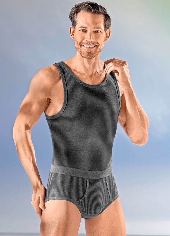 Viererpack Sportjacken aus Feinripp 