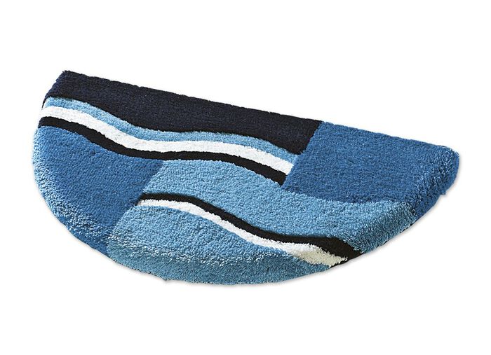 Badgarnitur Trockner und Fu&szlig;bodenheizung geeignet BLAU