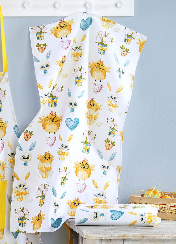 Hochwertige K&uuml;chen-Accessoires aus Baumwolle BUNT