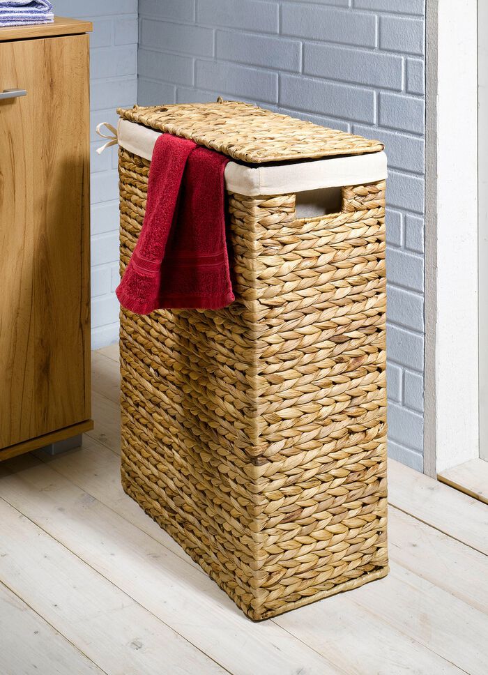 W&auml;schek&ouml;rbe aus Wasserhyazinthe 