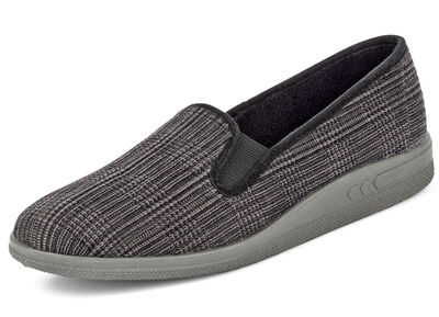 Hausschuh mit anatomisch geformtem Fußbett 