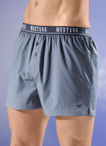 Mustang Zweierpack Boxershorts mit Elastikbund 