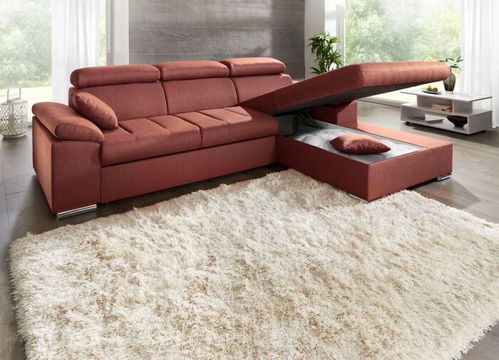 Polsterecke mit Bettfunktion TERRA