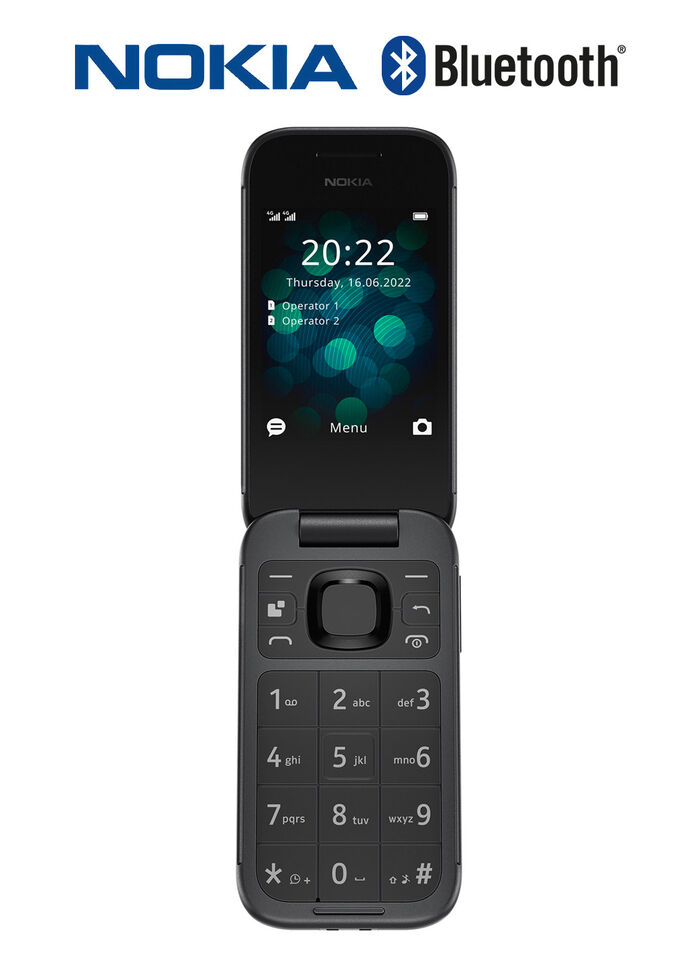 Nokia 2660 Flip Großtasten-Klapphandy 