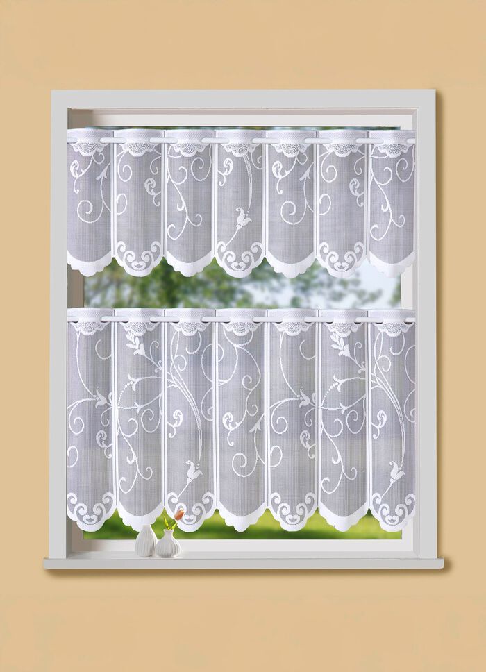 Kleinfenster-Store in Jacquard-Qualit&auml;t 