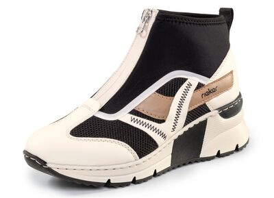 Rieker, stylische Damen-Boots, Weite G, mit herausnehmbarem Fu&szlig;bett 