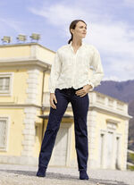 Jeans mit elastischem Formbund 