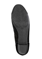 Andrea Conti, schicke Damen-Pumps, mit Gummizug SCHWARZ