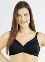 Felina BH mit Strukturmuster SCHWARZ