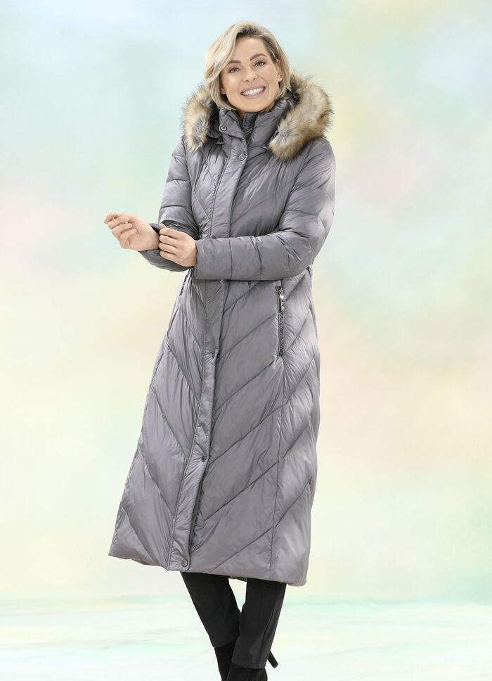 Funktionsmantel mit Windfangärmeln 