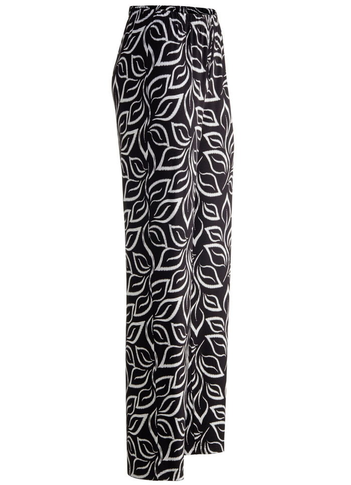 Hose in bequemer Weite SCHWARZ-WEISS