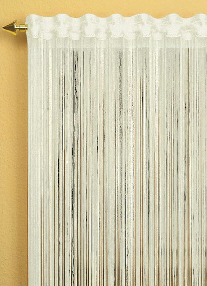 Fadenstore mit Pailletten in 2 Farben NATUR