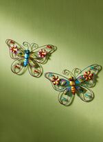 Wanddekoration aus Metall 