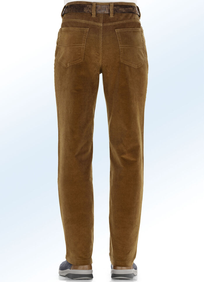 Cordhose in 4 Farben COGNAC