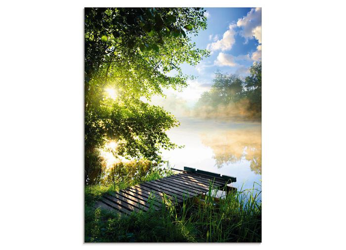 Glasbild mit Digitaldruck 