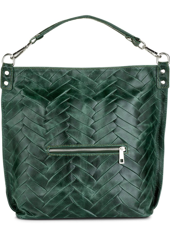 Laurina Tasche mit Zierschloss am Seitenfach TANNE