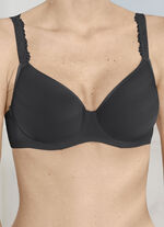 LingaDore Bügel-BH mit atmungsaktiven Spacer-Cups SCHWARZ