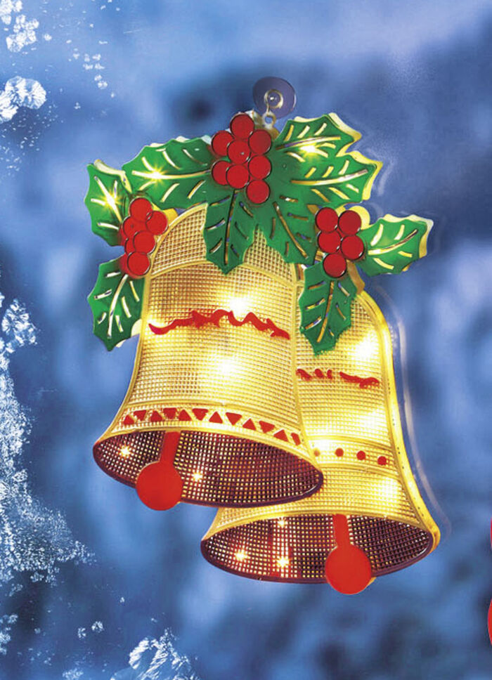 Beleuchtetes Fensterbild 