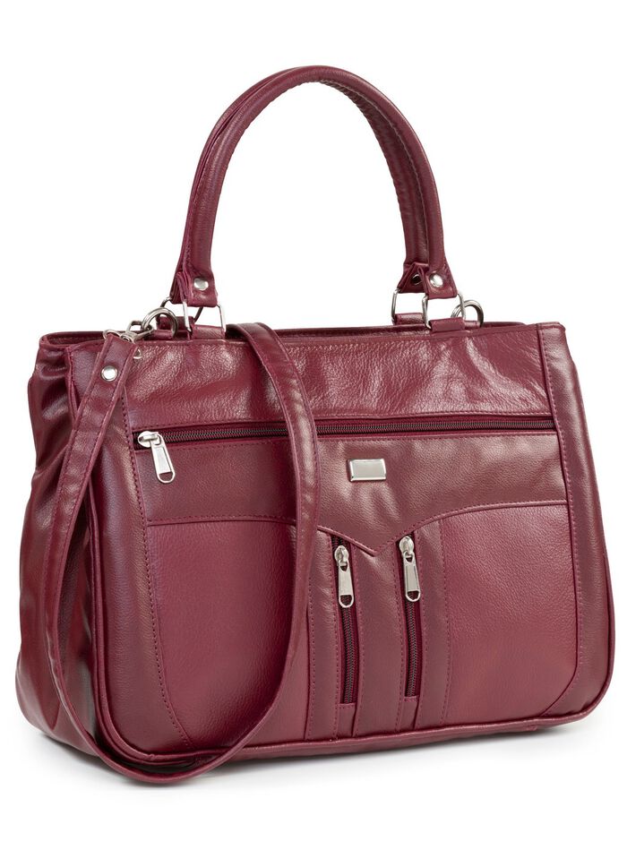 Laurina, Tasche, Damen, mit abnehmbarem, verstellbarem Umh&auml;ngeriemen BORDEAUX