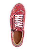 ELENA EDEN Schn&uuml;rschuh aus effektvoll bedrucktem Nubukleder 