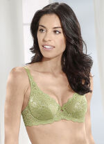Triumph Amourette Bügel-BH aus zarter Elastikspitze PISTAZIE