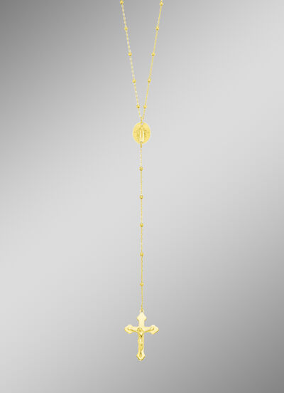 Rosenkranz-Ankerkette aus Gold 