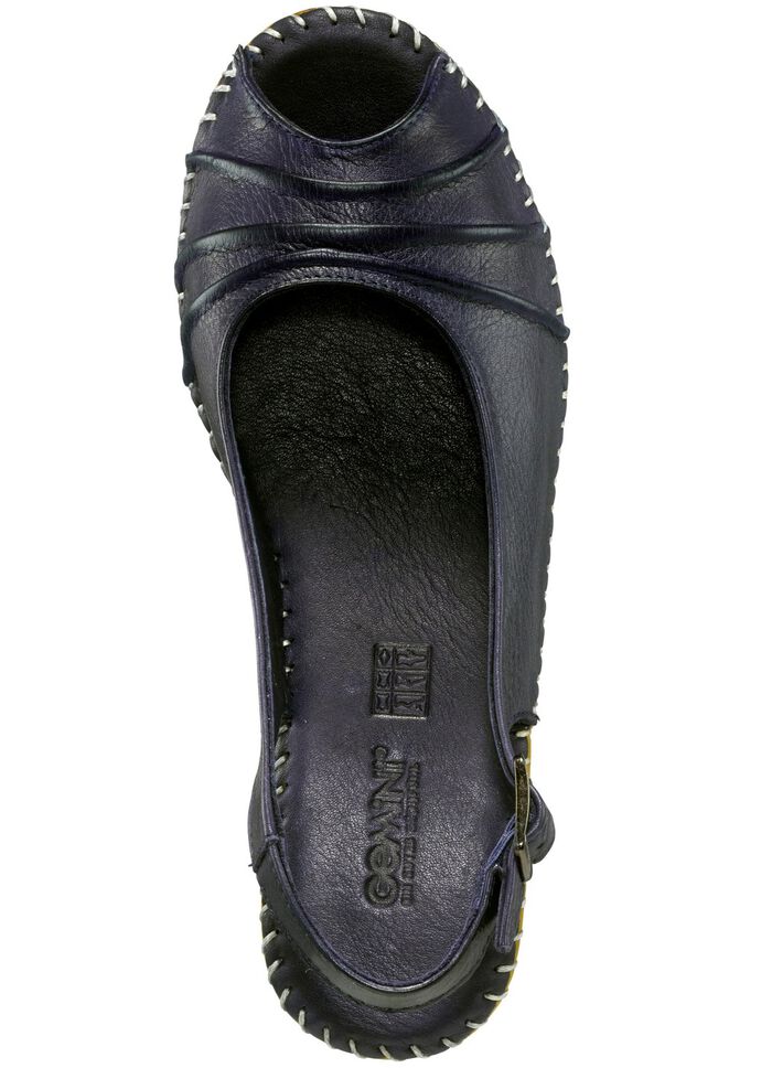 Gemini, schicke Damen-Sandaletten, Weite G, mit Gummizug 