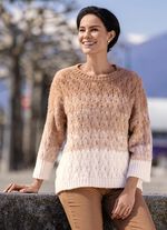 Pullover in Farbverlauf 