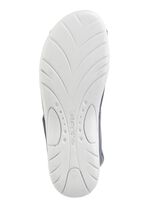 Waldl&auml;ufer Sandale mit Metallschmuck mit Glitzersteinchen STAHLBLAU