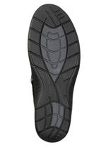 ELENA EDEN, bequeme Damen-Boots, Weite H, mit herausnehmbarem Fußbett SCHWARZ