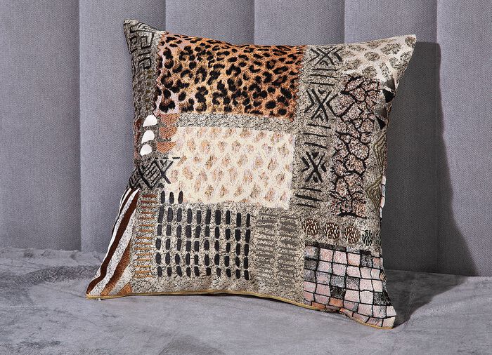 Au&szlig;ergew&ouml;hnliche Kissenbezug in Jacquard-Qualit&auml;t MULTICOLOR